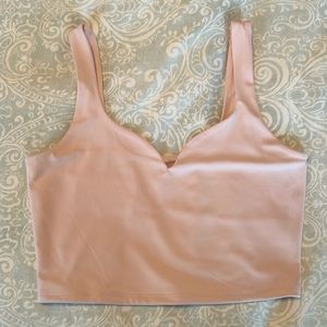 NWT Express Body Contour Crop Tank